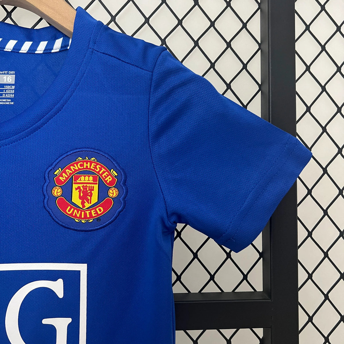 Manchester United 08-09 Third Retro Kid Kits Children Sets Jerseys