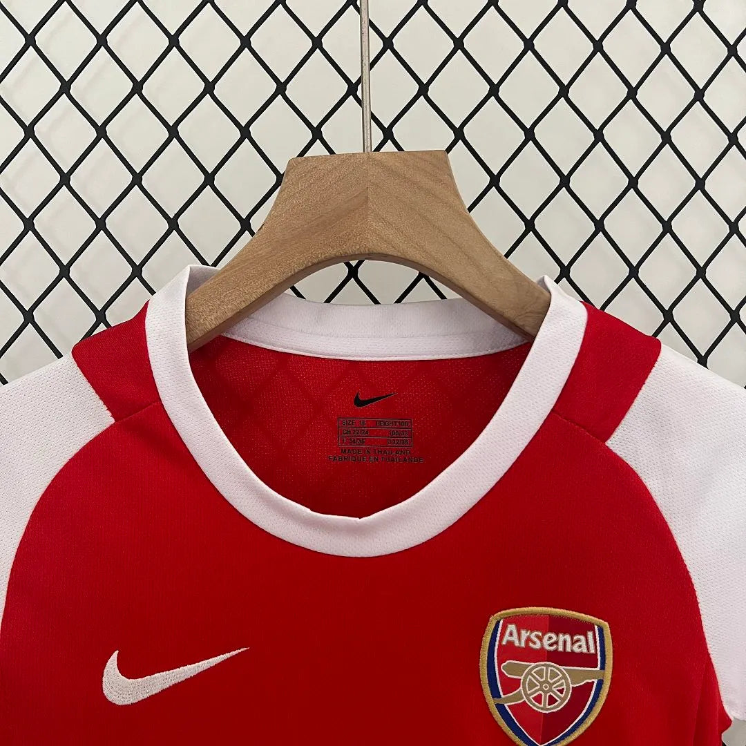 Arsenal Home Retro Kids Kits Children Shirt Cheap Jerseys 02-04