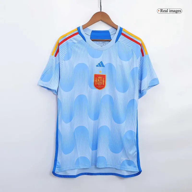 2022 Spain Nation Soccer Jersey Away Replica World Cup