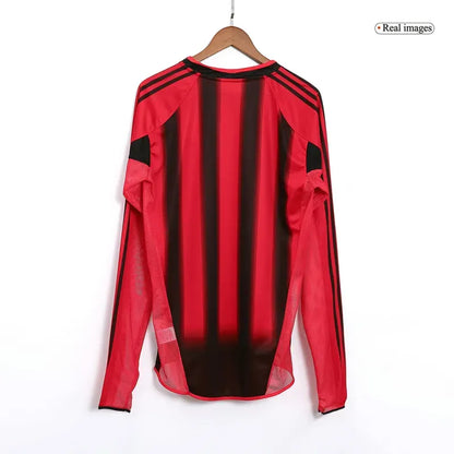 AC Milan Retro Home Long Sleeve Jersey 2004/05