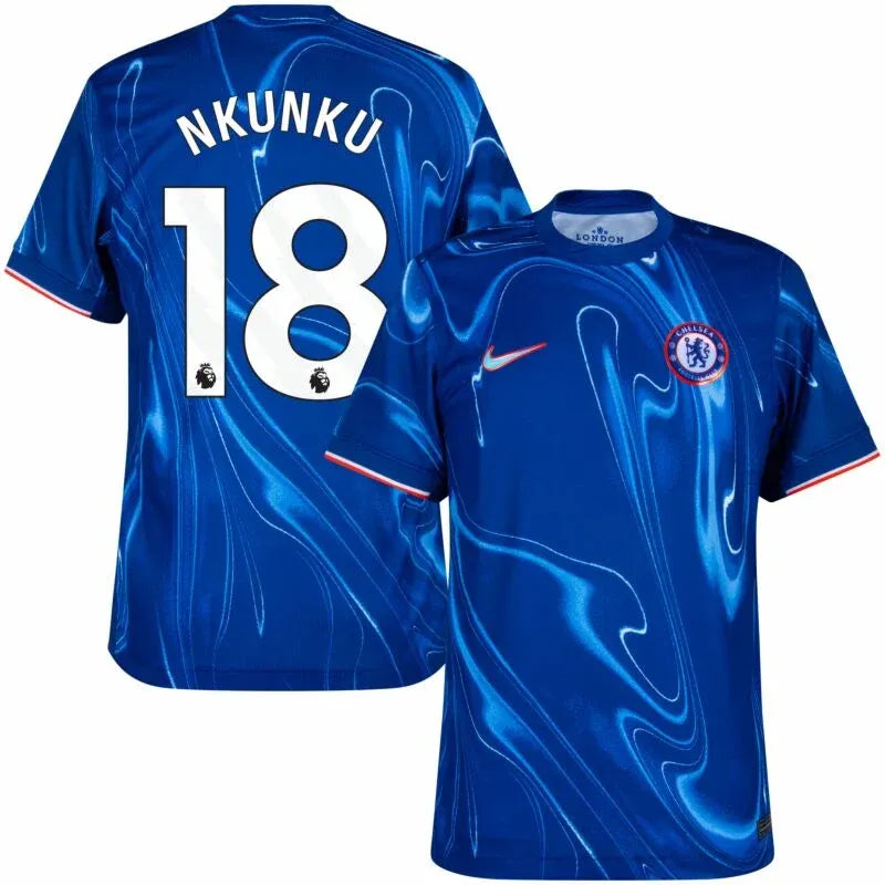 Chelsea Home Nkunku 18 Shirt 2024-2025 Size：S-4XL