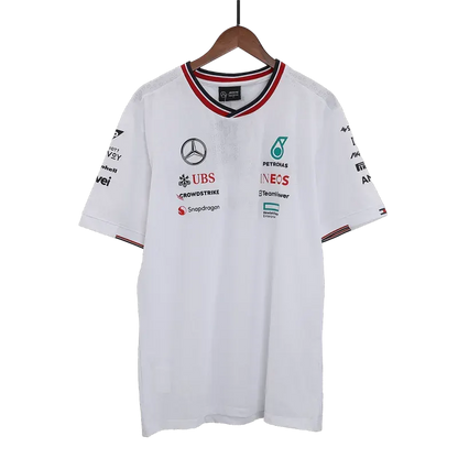 F1 Mercedes AMG Petronas Team Driver T-Shirt - White 2024