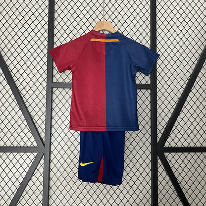 Barcelona 08-09 Home Retro Kids Kits Football Jersey