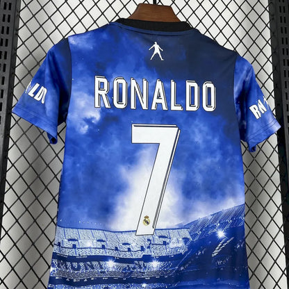 Cristiano Ronaldo 2025-26 Real Madrid Kids Kit
