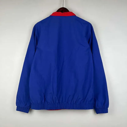 2023-2024 Juventus Reversible Windbreaker(Blue-red)Soccer Jersey 1:1 Thai Quality