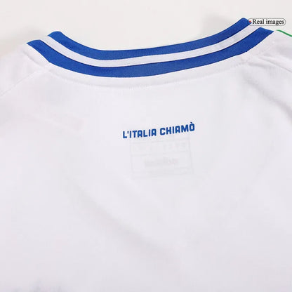 2024 EURO Italy Away Jersey BARELLA #18 CHIESA #14 DIMARCO #3
