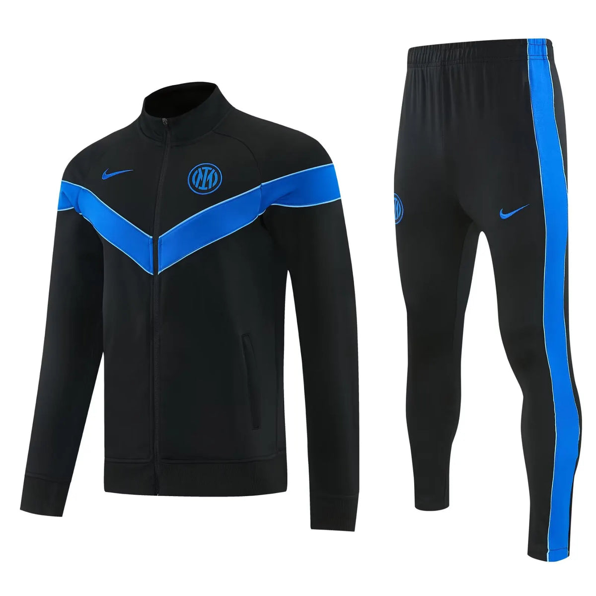 Inter Milan 26-27 Training Kit (Jacket+Pants) Black&blue