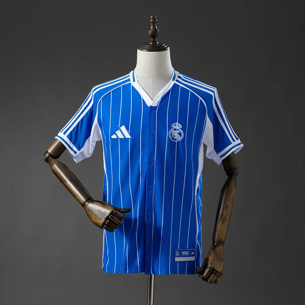 Real Madrid 25-26 Baseball - Blue Jersey