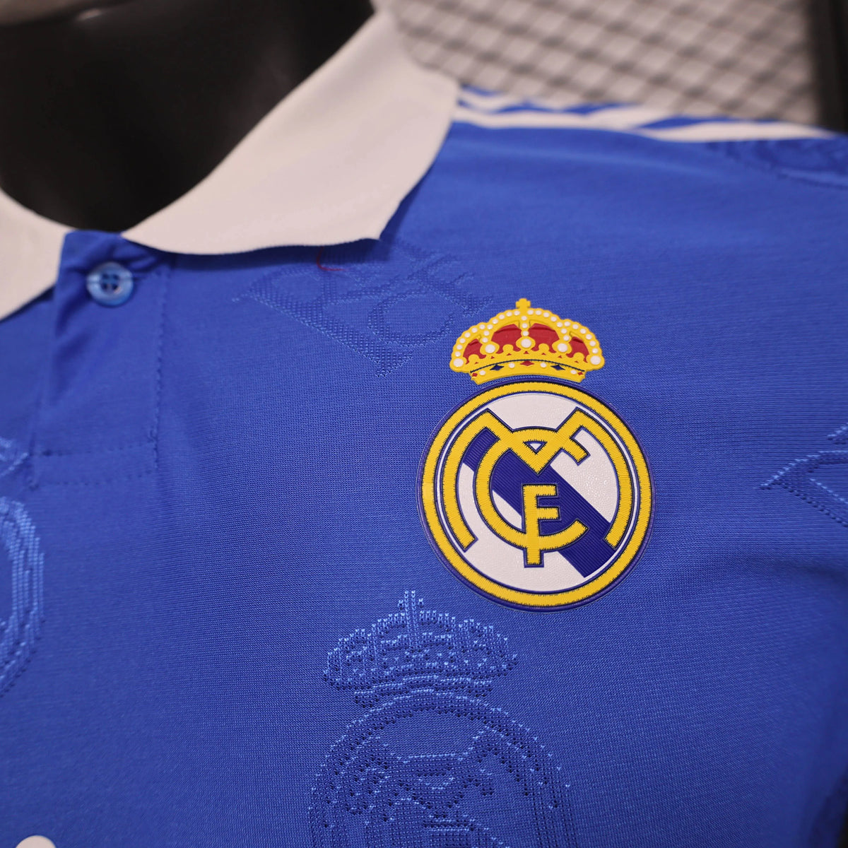 Real Madrid Men's Polo Shirt Biue 25-26