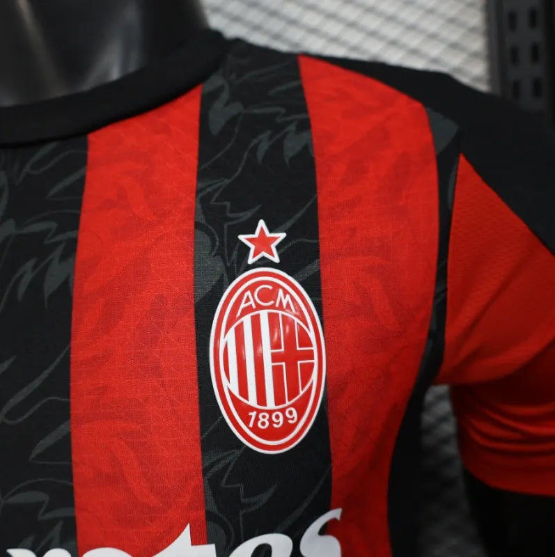 AC Milan Home Shirt Soccer Jersey Player Version 25-26
