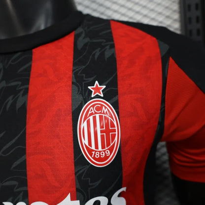 AC Milan Home Shirt Soccer Jersey Player Version 25-26