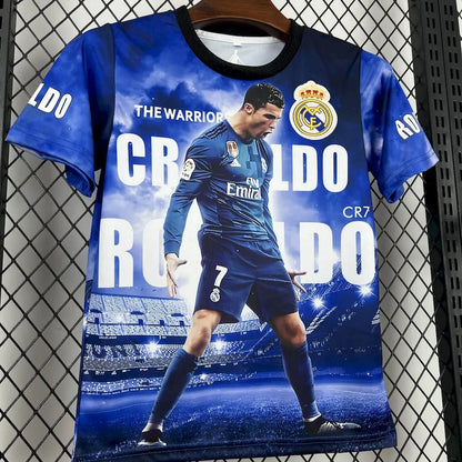 Cristiano Ronaldo 2025-26 Real Madrid Kids Kit