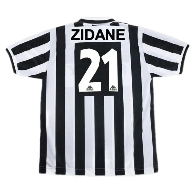 1996-97 Juventus Del Piero #10 Zidane #21 Retro Jersey Home Replica