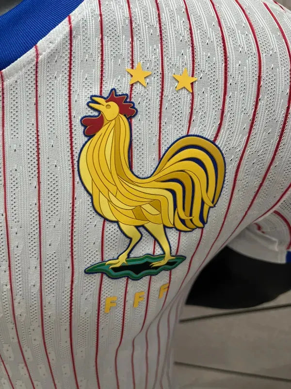 2024 France Nation Away Jersey Player Version Euro