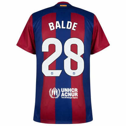 Barcelona Home Balde 28 Shirt 2023-2024 (La Liga)