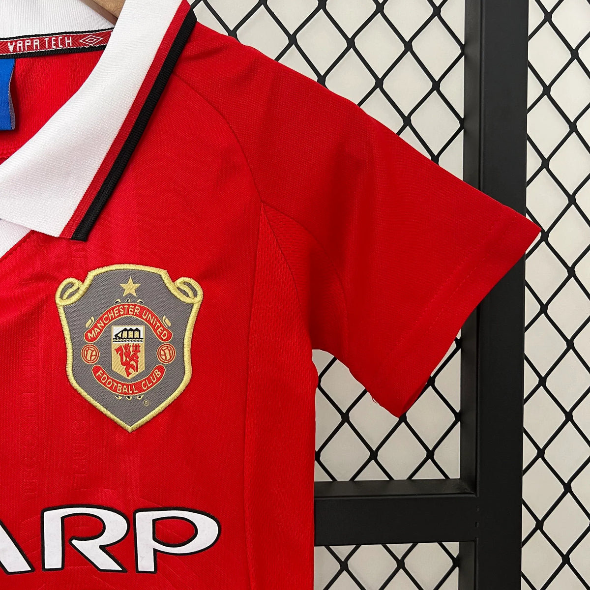 Manchester United 99-00 Home Retro Kid Kits Youth Apparels Jersey