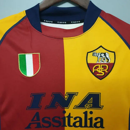 Roma 2001/02 Retro Jersey Third Away Replica
