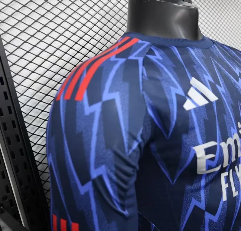 Player Version 25-26 Arsenal Away Long Sleeve Jersey