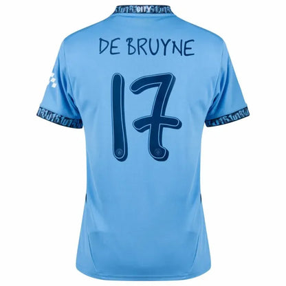 Manchester City Home De Bruyne 17 Shirt 2024-2025 Size：S-4XL