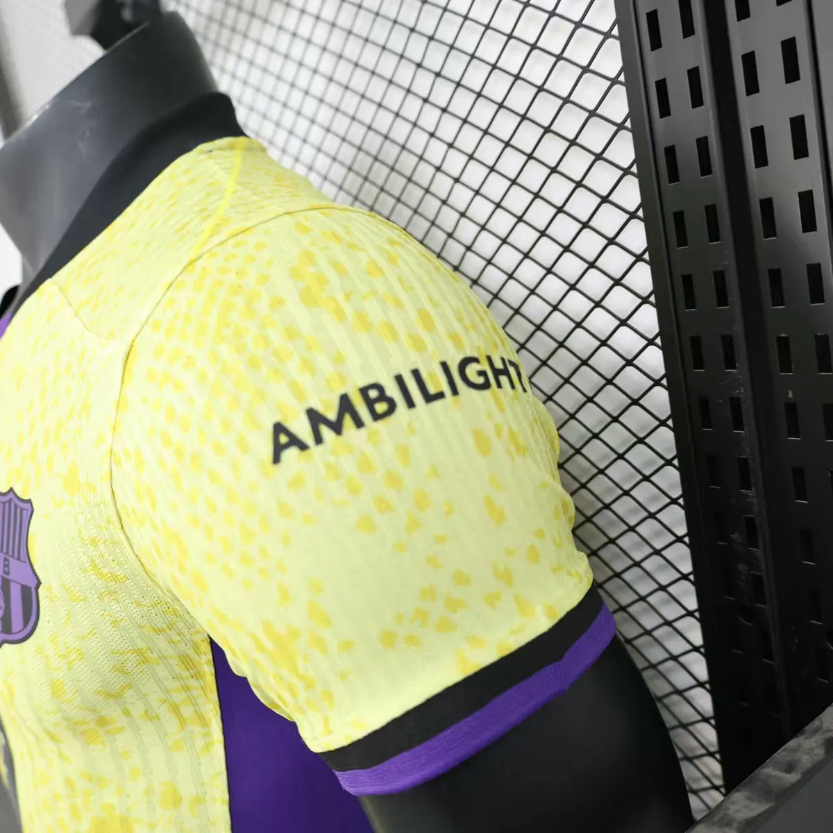 Kobe Barcelona 25-26 Away Player Edition Yellow Shirt