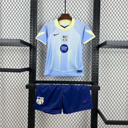 Barcelona 2025-26 blue special edition Kids Kit