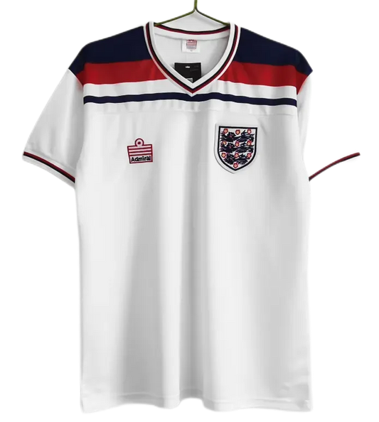 England 1982 Retro Soccer Jersey Home Replica