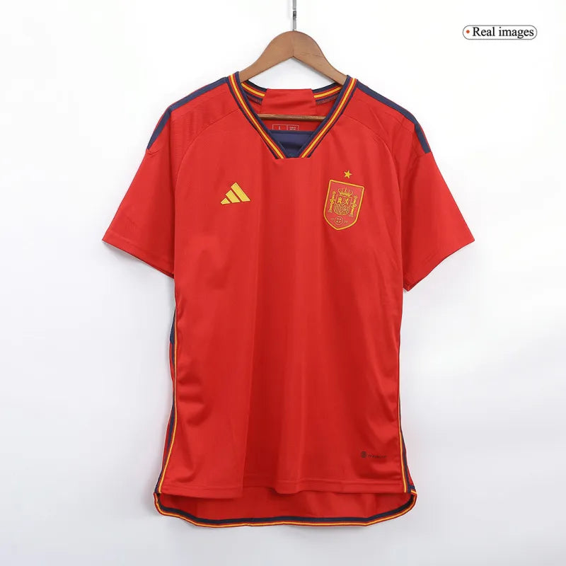 2022 Spain Nation Homw Soccer Jersey Replica World Cup