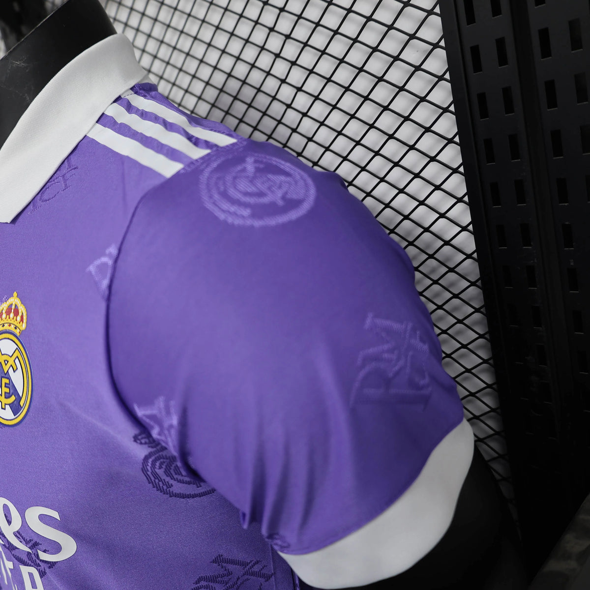Real Madrid Men's Polo Shirt Purple 25-26