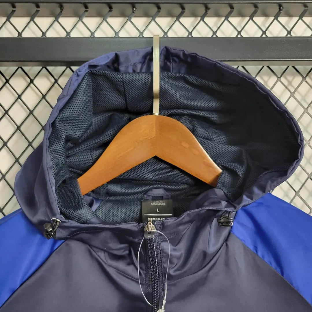 2023/2024 Real Madrid Windbreaker Blue Football Shirt