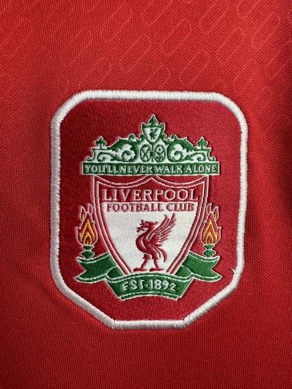 Retro Liverpool FC Home Football Jersey Long Sleeve 2004/2005