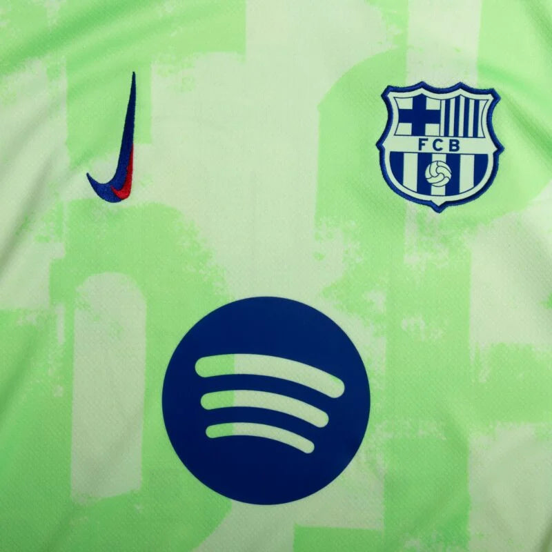 Barcelona 3rd Raphinha 11 Shirt incl. UNHCR and New Spotify Sponsor (Cup Style) 2024-2025 S-4XL