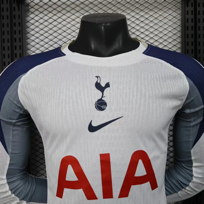 Player Version 25-26 Tottenham Hotspur Home Long Sleeve Jersey