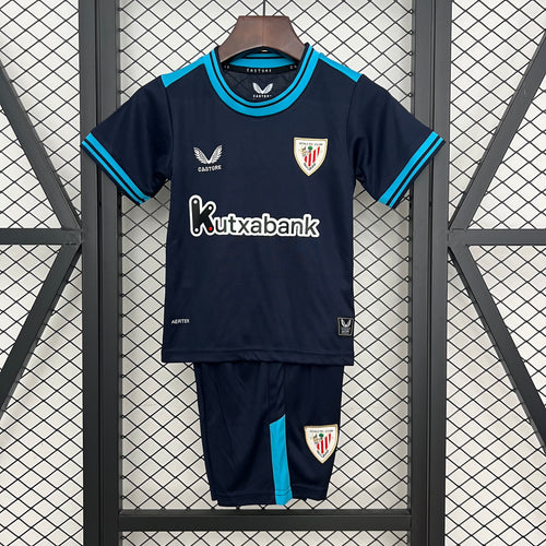 2025-26 Kids Athletic Bilbao Away Jersey