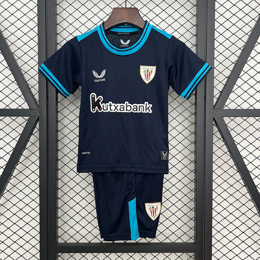 2025-26 Kids Athletic Bilbao Away Jersey