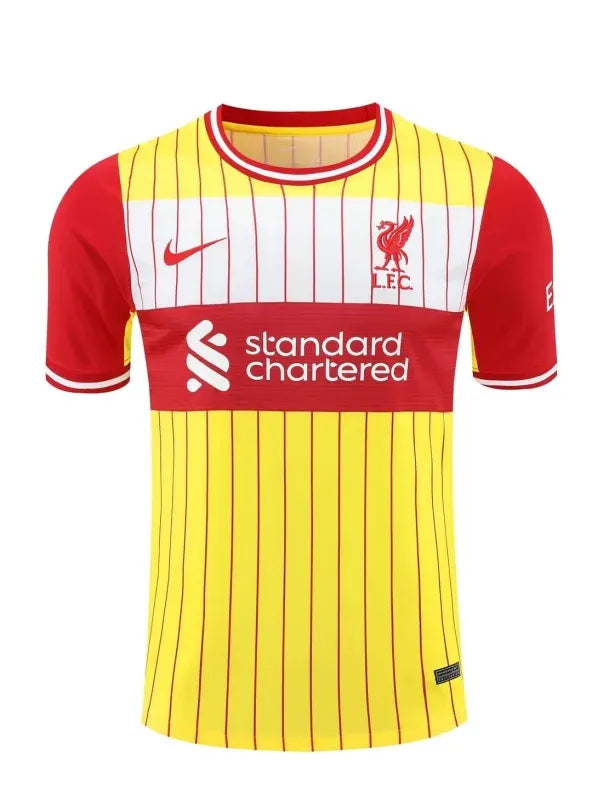 Liverpool Training Wear Yellow Suit Shirt 2024/2025