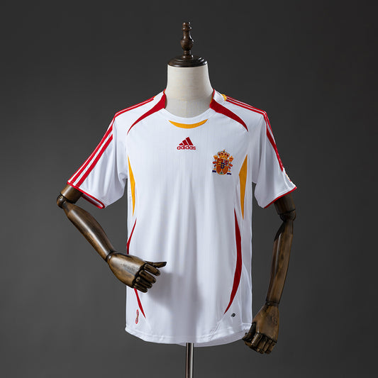 Retro 2006 Spain Away Jersey
