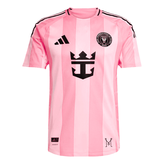Inter Miami CF Home Pink Soccer Jersey Player Version Shirt 2025-26