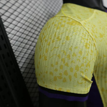 Kobe Barcelona 25-26 Away Player Edition Yellow Shirt
