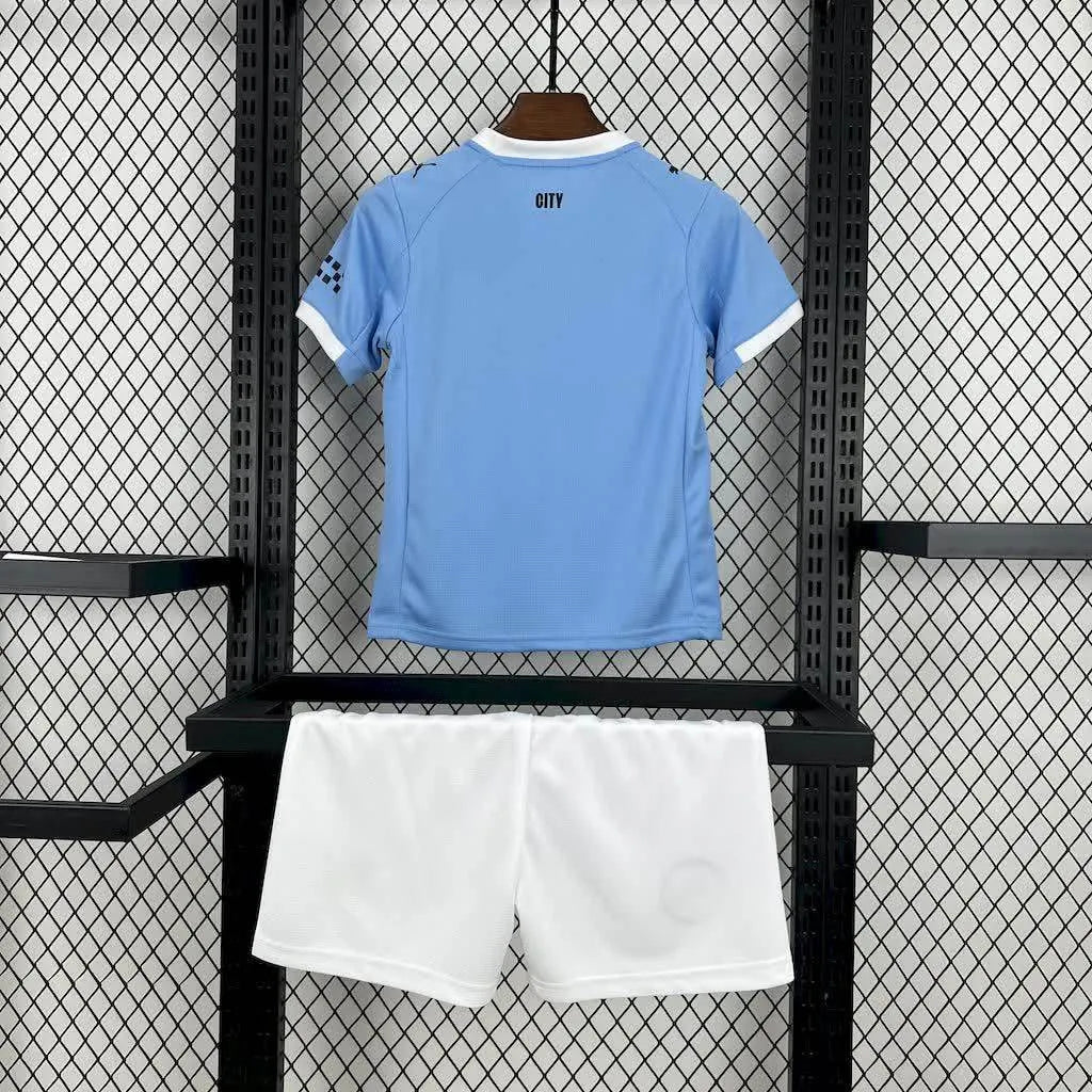 25-26 Kids Manchester City Home Jersey