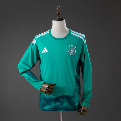 Germany 2026 GK-Green Long-Sleeve Jersey