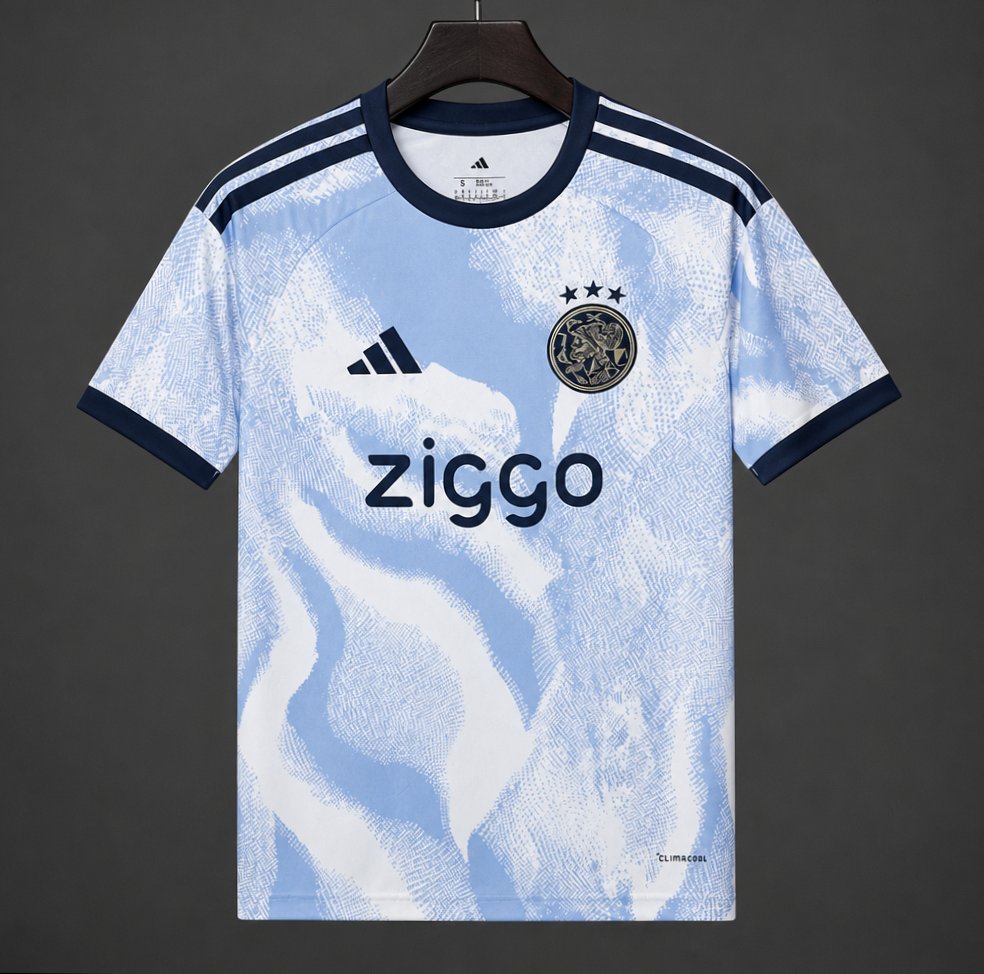 26-27 AJAX Third Light Blue Jersey