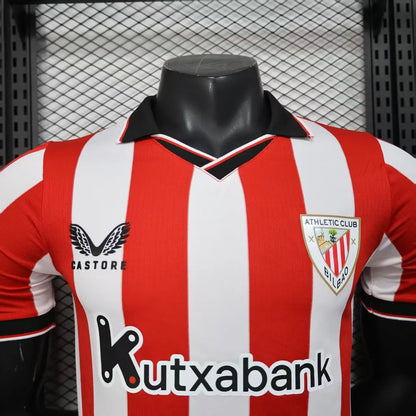 Player Version 25-26 Athletic Bilbao Home Jersey