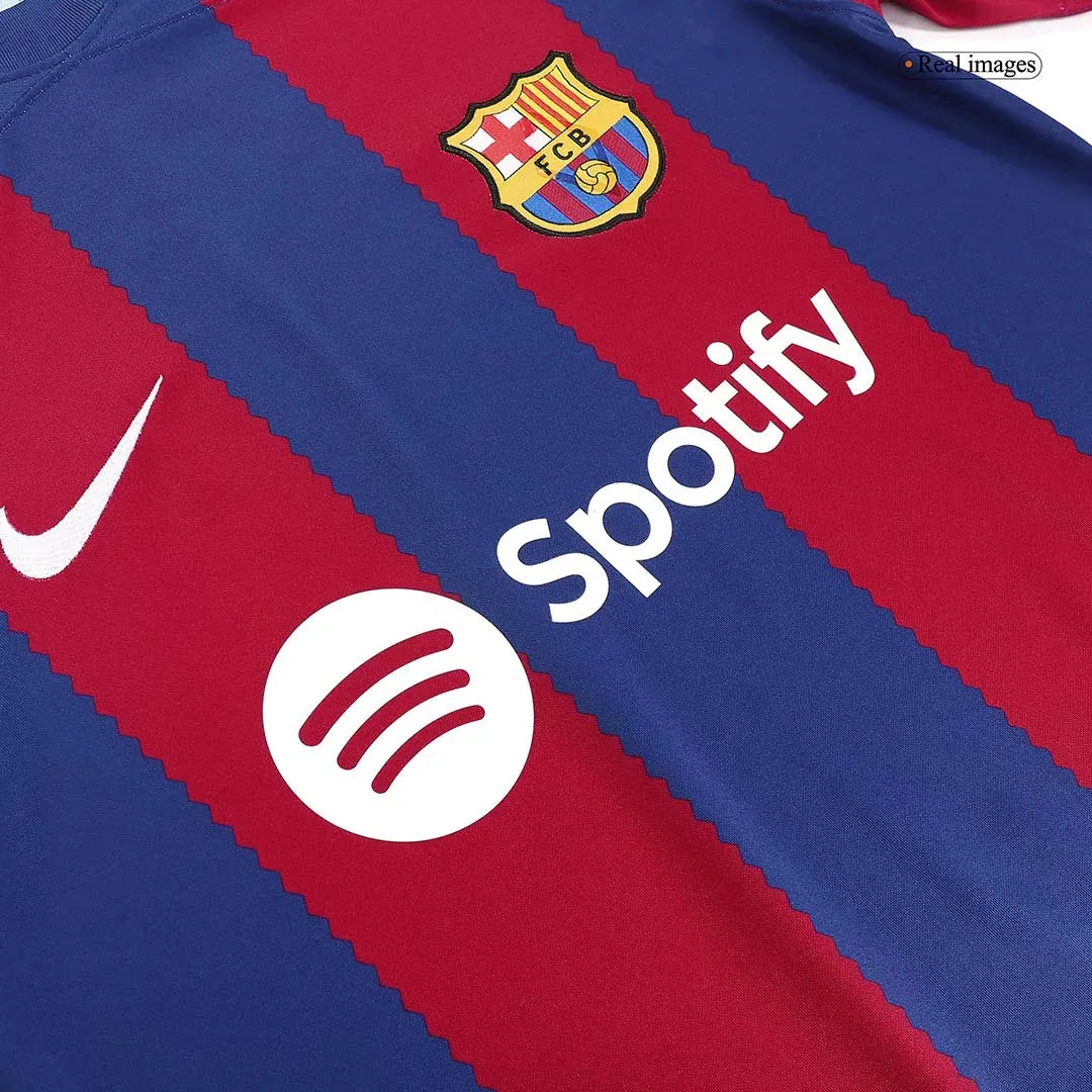 Maillot domicile réplique du FC Barcelone 2023-24