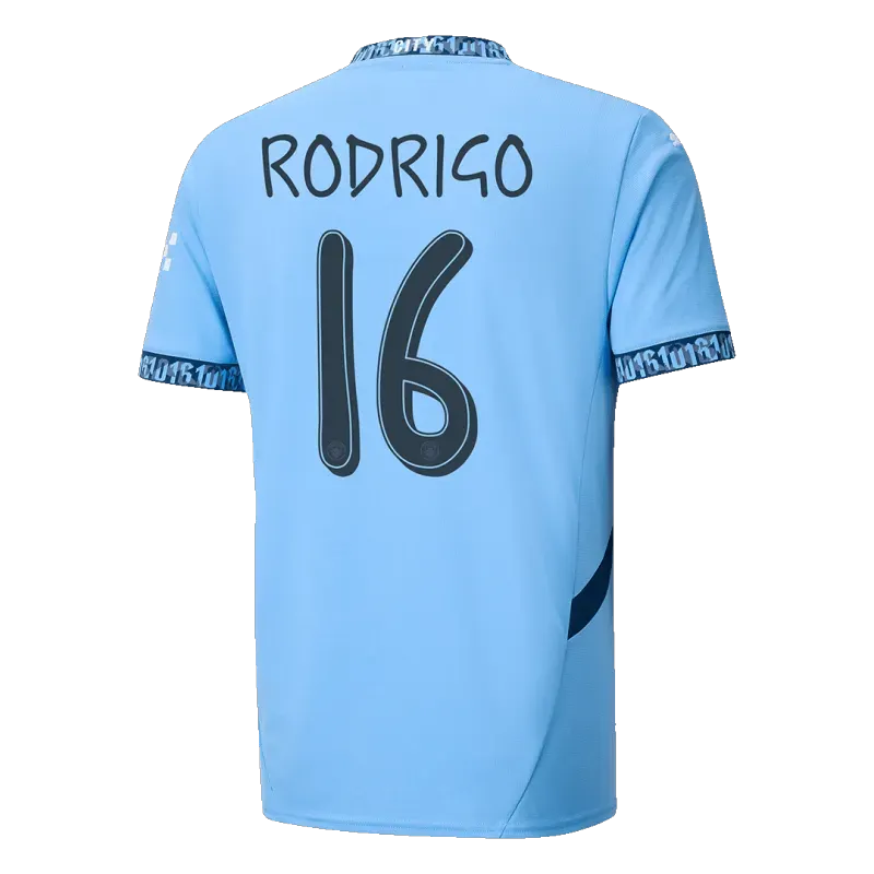 RODRIGO16# Manchester City Home Replica Jersey 2024-25