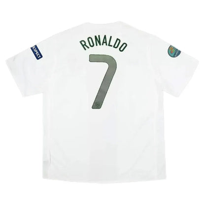 Portugal Euro Cup 2012 Cristiano Ronaldo #7 Retro Jersey Away