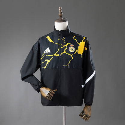 Real Madrid 25-26 Avengers - Pre-Match (Black) Windbreaker