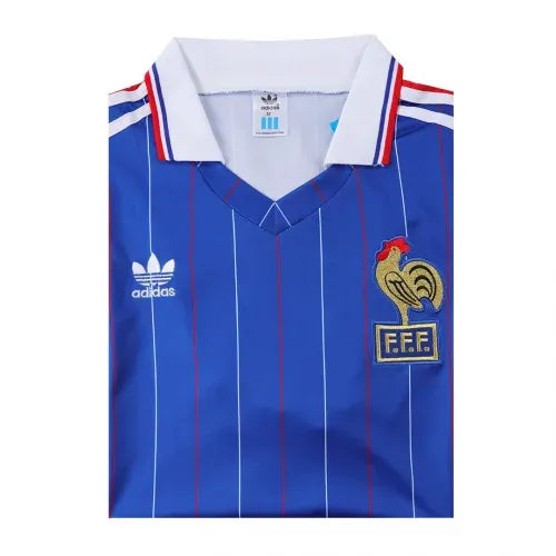 France World Cup 1982 Rertro Jersey Home
