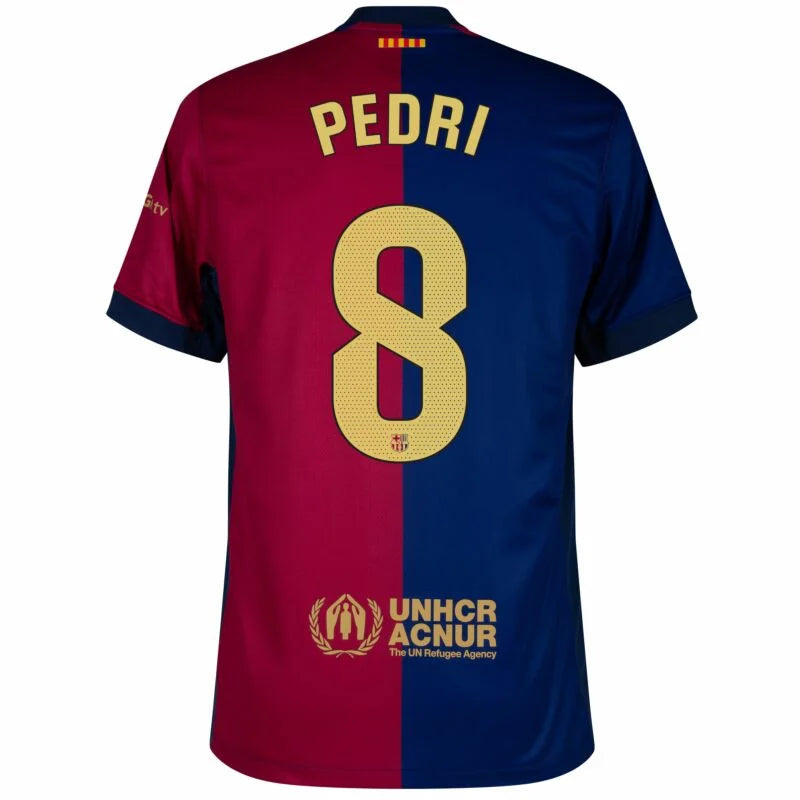 Barcelona Home Pedri 8 Shirt 2024-2025 (La Liga) S-4XL