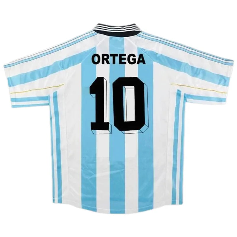 Argentina World Cup 1998 Retro Jersey Home