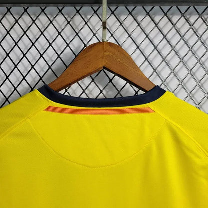 Barcelona UCL Final Retro Away Long Sleeve Jersey 2008-09